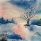Workshop: Paint winter fairy tale on silk event image