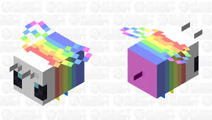All content is shared by the community and free to download. Rainbow Bee Minecraft Mob Skin