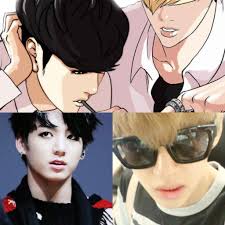 Omg I Read This Webtoon And I Thought Of Jungkook And V Webtoon Anime Jungkook