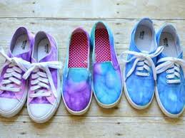 Posted on january 30, 2013 by mayleenbrianne. Diy Tie Dye Shoes Favecrafts Com