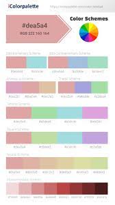 List of colors (compact) paradise pink parchment paris green parrot pink pastel blue. Hex Color Code Dea5a4 Pastel Pink Color Information Hsl Rgb Pantone