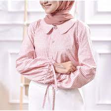 Fawwaz blouse by azhania >bahan : Wholesale Clothes Top Blouse Fashion Muslim Women Zashi Shopee Philippines