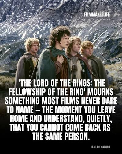 Released in 2001, The Lord of the Rings: The Fellowship of the Ring was the  first installment in director Peter Jackson's adaptation of J.R.R.  Tolkien's classic fantasy trilogy. ⚔️🧙 The film follows