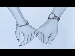 How To Draw Hand With Heart Hands Pencil Sketch Drawing Step By Step Youtube Hand holding heart one continuous line drawing vector. how to draw hand with heart hands pencil sketch drawing step by step