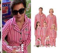 Shop home alone pajamas from cafepress. Keeping Up With The Kardashians Season 18 Episode 6 Christmas Pajamas Set Shop Your Tv