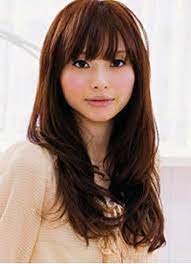 Asian Hairstyles For Round Faces 25 Hairstyles With Bangs Long Hair With Bangs Thick Hair Styles