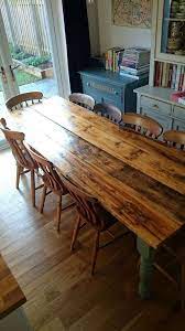 10 Astonishing Extra Large Rectangular Dining Tables Ideas Lmolnar Farmhouse Dining Room Table Farmhouse Dining Farmhouse Dining Table