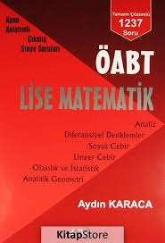 Check spelling or type a new query. Oabt Lise Matematik Konu Anlatimli Cikmis Sinav Sorulari Aydin Karaca 23 Indirimli