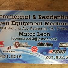 Get free custom bids from near you, ready to help with your project. Leon S Lawn Mower Repair On The Go 2870 4804 Victoria Ave Rosharon Tx 77583 Usa