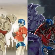 Image Result For Transformers Prime Art Optimus Prime Art Transformers Megatron Transformers Art