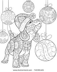 Choose your favorite zentangle coloring pages for adults and color it in bright colors. Christmas Puppy Coloring Pages Coloring And Drawing