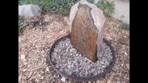 However, the idea is nice. Diy Rock Water Fountain Feature Youtube