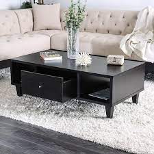 Would you like to add to your order? Cassandra Contemporary Espresso 1 Drawer Coffee Table By Foa Espresso Brown Furniture Of America Products Furniture Coffee Table Furniture Of America