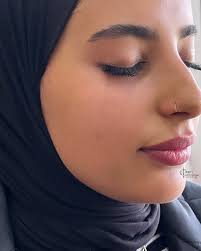 Double Nose Hoop One Side Hoop One Side Stud Nose Ring 💫 Fresh Nose  Piercing ✨ @