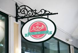 La Belle Nail Bar On Behance Sinalizacao De Lojas Fachada Salao De Beleza Fachadas De Lojas