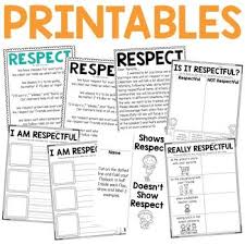 Character Education Respect Lesson Plans And Activities By Haley O Connor Respect Lessons Character Education Kindergarten Lesson Plans