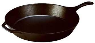 Lodge logic cast iron skillet 13.25 in. Lodge Pre Seasoned Large Classic Cast Iron Skillet 13 Inch