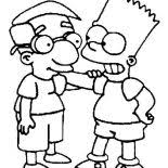 Everyone at the skate park will be saying ay carumba, when you bust some kickflips with the marge simpson skateboard deck. Bart Play Skateboard In The Simpsons Coloring Page Coloring Sun