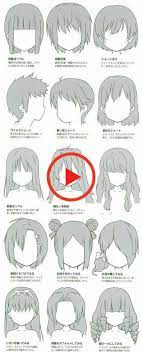45 Idee De Style Cheveux A La Mode De Dessin De L Animation De Cheveux Anime Drawings Tutorials Manga Drawing Sketches