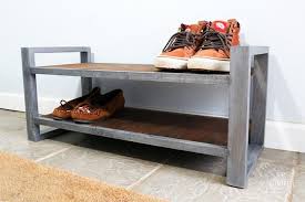 Diy Industrial Shoe Rack Diy Huntress Wood Shoe Rack Diy Shoe Rack Industrial Shoe Rack