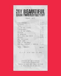 Kanye West My Beautiful Dark Twisted Fantasy Album Cover Album Receipts On Instagram My Beautiful Dark Twisted Fantasy By Kanye West In 2020 Beautiful Dark Twisted Fantasy Kanye West Album Cover Kanye West Wallpaper