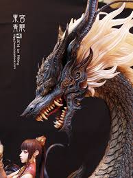 Azure Dragon By Pkking1288 On Deviantart Dragon Artwork Eastern Dragon Dragon Sculpture