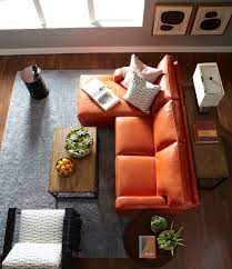 8 Different Ways To Use Colorful Sofas In Your Living Room4 8 Different Ways To Use Colorful Sofas In Your Livi Living Room Orange Livingroom Layout Home Decor