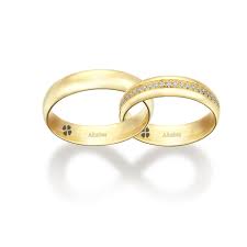 Altin I U Ikili Alyans Alyans Altinbas Evlilik Weddingring Alyans Altin Yuzuk