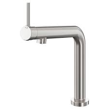 kitchen faucet, stainless steel color