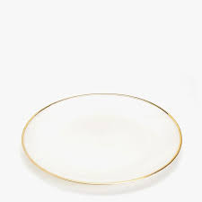 Image 2 Du Produit Assiette De Presentation Verre Filet Dore Glass Charger Plates Glass Charger Zara Home
