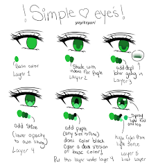 In this drawing guide, we will tell you how to draw anime eyes. How To Draw Simple Eyes Yayitsyuri Illustrations Art Street