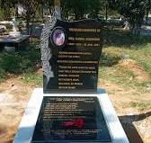 White Black Granite Grave Monuments, Design: Upright Headstones
