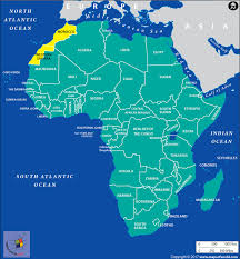 Sahara desert on map of africa and travel information download. Western Sahara And Morocco Answers