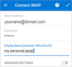 Even though it is considered a corporate / exchange account type, i always have better luck selecting the other option and then let the email app configure everything once i enter user name and password. Set Up Email In The Outlook For Android App Office Support