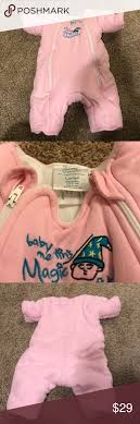 Baby Merlins Magic Sleepsuit Sleep Sack Large Pink Merlin
