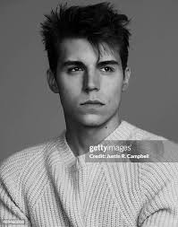 Actor Nolan Funk is photographed for Just Jared