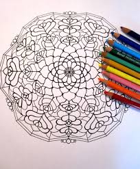This coloring page covers all. A Mandala Pdf Digital Download Coloring Page Renewal Wisdom Protection