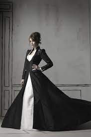 I Wouldn T Wear This At My Wedding But How Cool Is It Gothic Wedding Dress Black Wedding Dresses Wedding Dress Long Sleeve