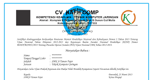 Maybe you would like to learn more about one of these? Sertifikat Tkj Ujikom Doc Google Drive
