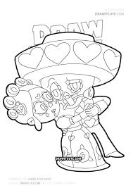 Not only because they're both cute, small and sassy, but they're actually a good team! How To Draw Calavera And Poco Brawl Stars Draw It Cute Fanart Brawlstarsfunny Brawlstars2019 Brawlstarsmeme Star Coloring Pages Coloring Pages Drawings