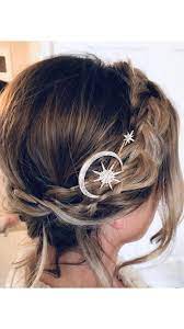 Boho Hair Pins Star And Moon Bridal Pins Celestial Hair Etsy Boho Hair Pins Hair Accessories Pins Hair Accessories Boho