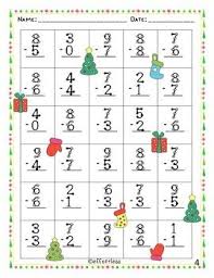 See more ideas about algebra worksheets, worksheets, math worksheets. Christmas Touch Math Single Digit Subtraction Variety Pack Worksheets Touch Math Math Practice Worksheets First Grade Math Worksheets