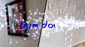 طريقة تركيب لاصق الجدران الفوم Papier Adhesif حبيت نشاركها معاكم Youtube