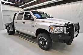 2007 Dodge Ram 3500 Mega Cab Flat Bed Dodge Diesel Cummins Turbo Diesel Cool Trucks