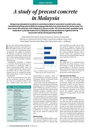 Currently, most of the ibs project developments in malaysia are still conducted by using the traditional construction process approach. Pdf A Study Of Precast Concrete In Malaysia Mohd Sanusi Ahamad Academia Edu