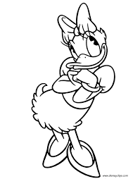Obtain and print these baby donald duck disney colouring pages printable for free. Daisy Duck Coloring Pages 2 Disneyclips Com