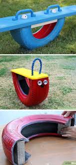 10+ fun backyard transformation ideas on a budget for kids playground. 15 Diy Recycled Old Tire Furniture Ideas Home And Garden Digest