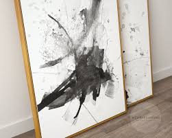 Wall Art Modern Black And White Prints Set Of 3 Prints Framed Wall Art Modern Abstract Black And Etsy Wall Art Pictures Wall Art Prints Framed Wall Art