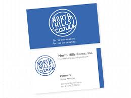 Membership number must be supplied during purchase to receive benefits. North Hills Cares Business Card Business Card Design Inspiration