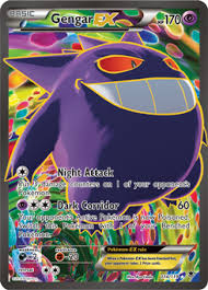 It is known as the shadow pokémon. Gengar Ex Xy Phantom Forces Tcg Card Database Pokemon Com